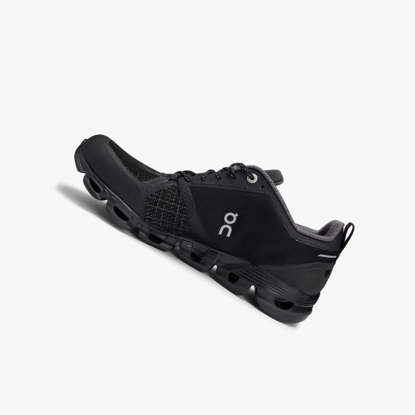 Black QC Cloudflyer Waterproof Women's Road Running Shoes | 0000078CA