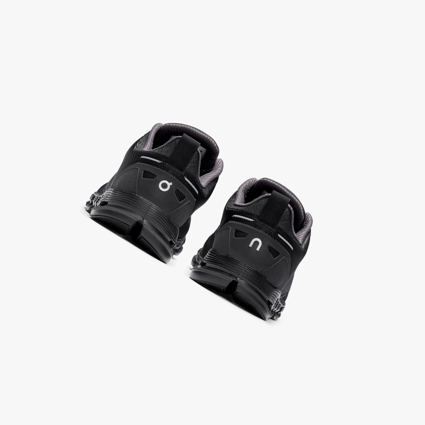 Black QC Cloudflyer Waterproof Women's Road Running Shoes | 0000078CA
