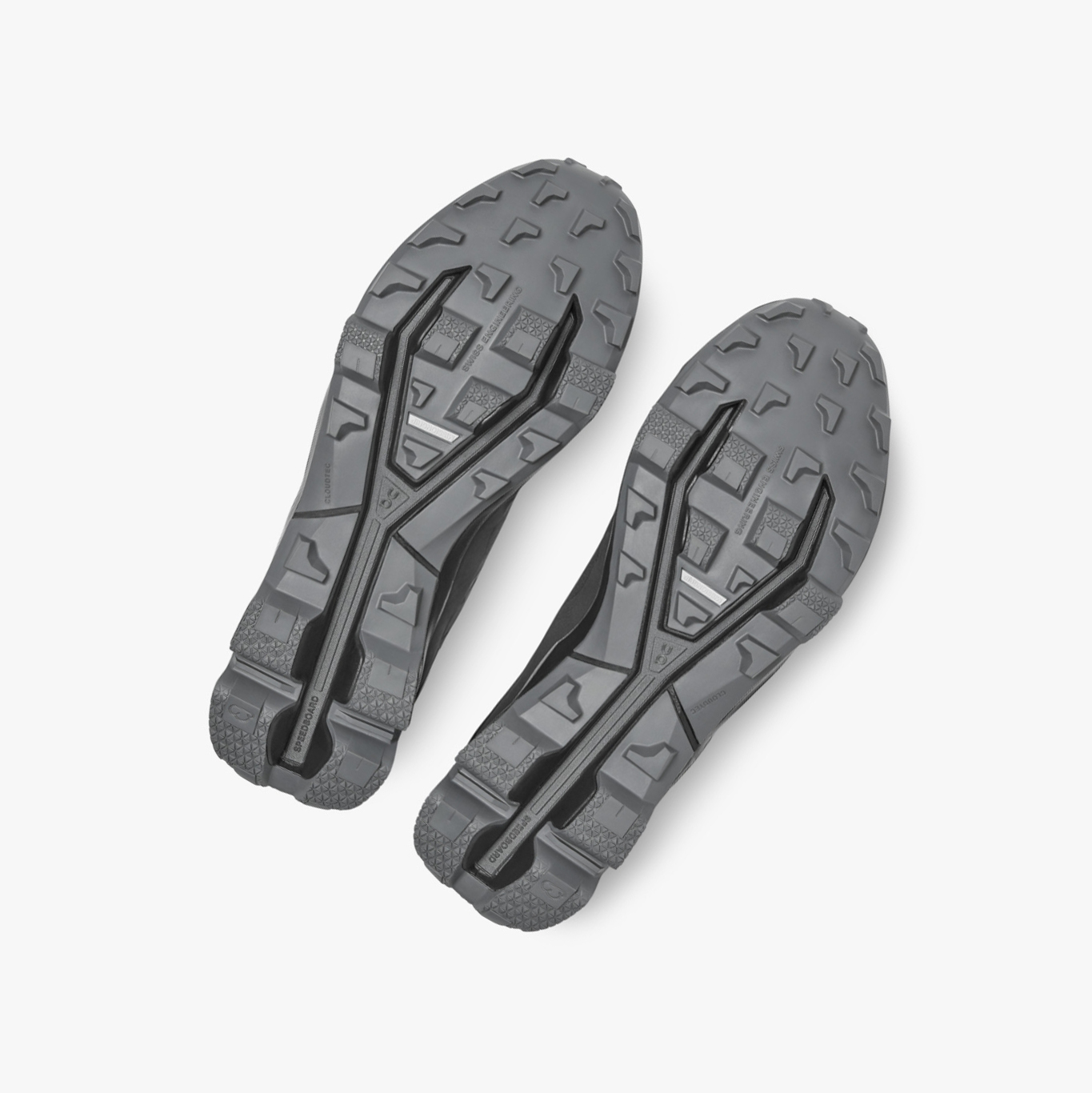Black QC Cloudventure Peak Men's Trail Running Shoes | 0000039CA
