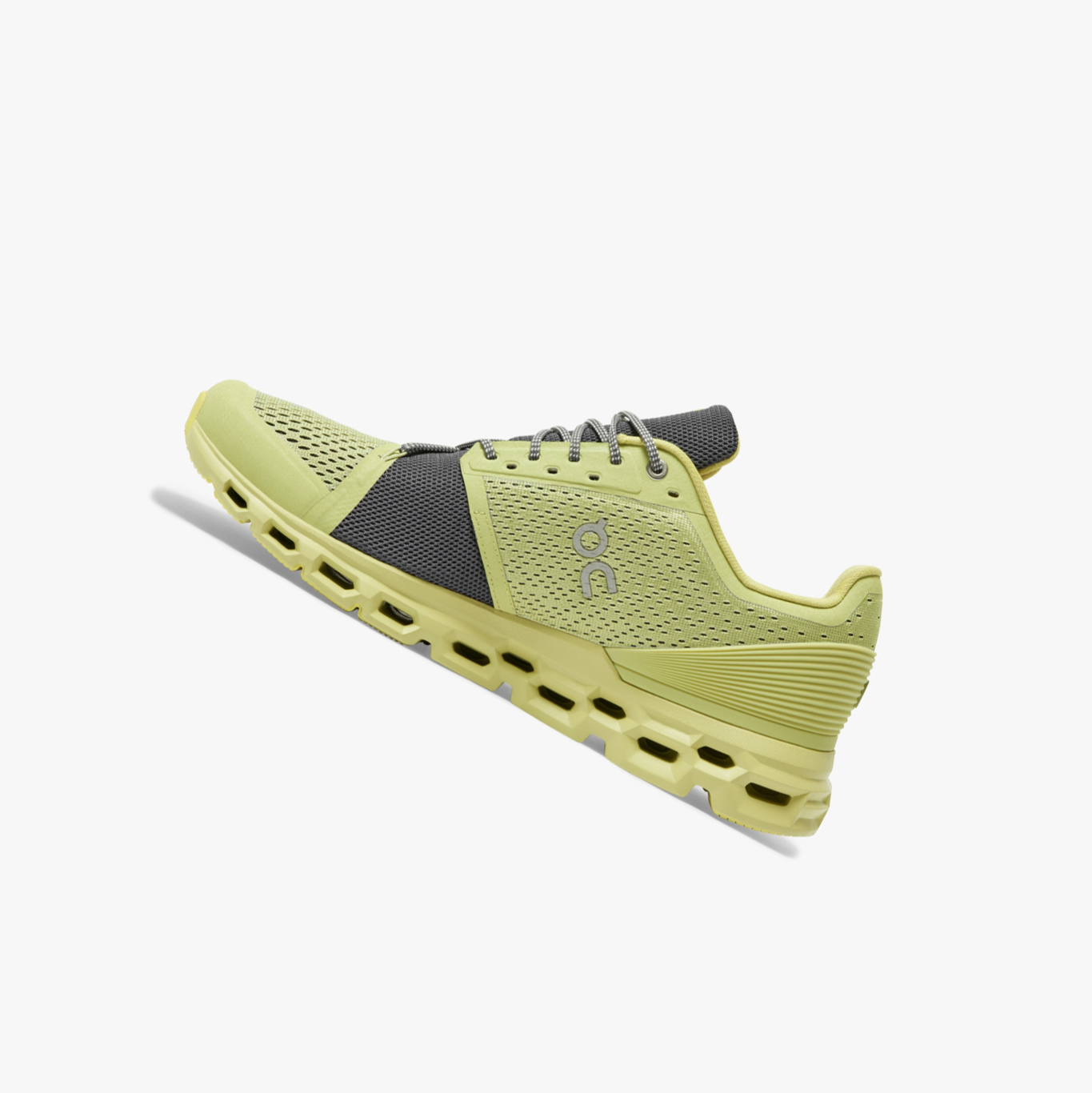 Green QC Cloudstratus Men's Road Running Shoes | 0000145CA