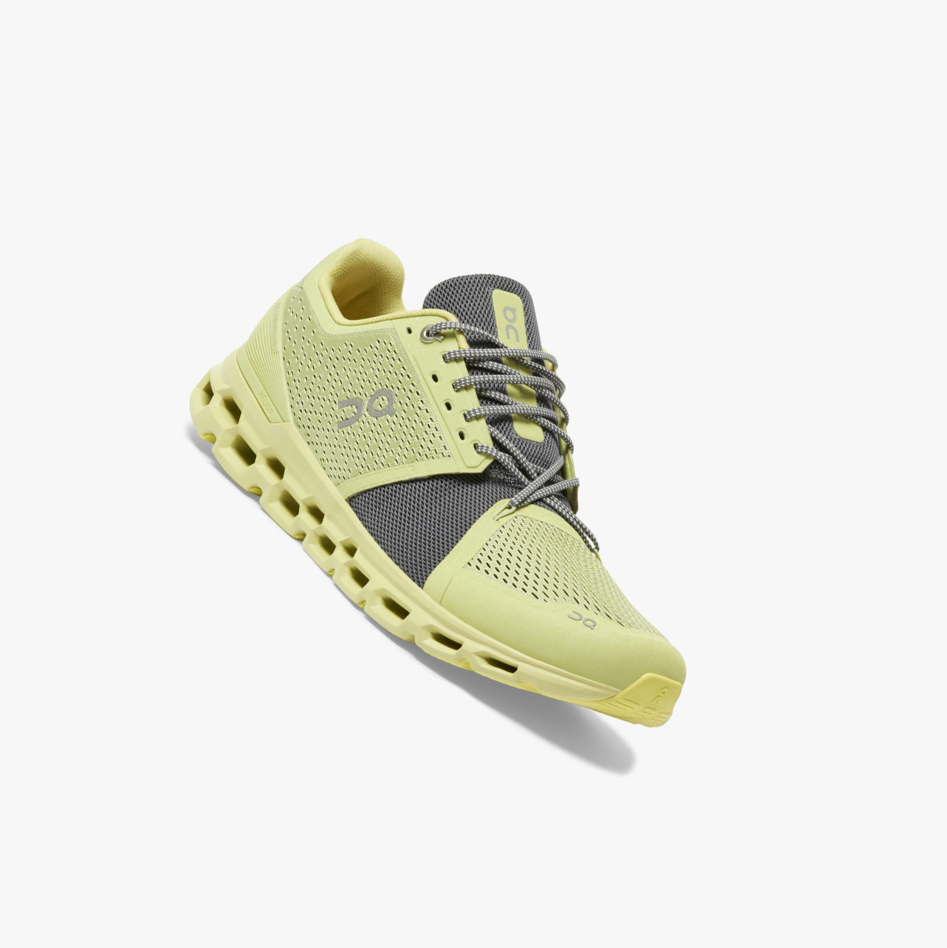 Green QC Cloudstratus Men's Road Running Shoes | 0000145CA