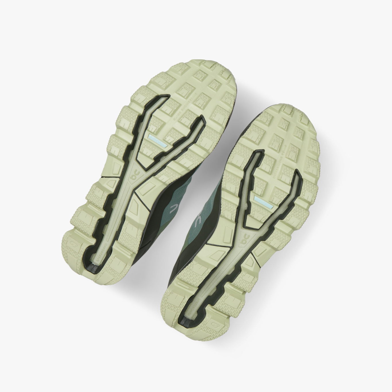Green QC Cloudventure Men's Trail Running Shoes | 0000057CA