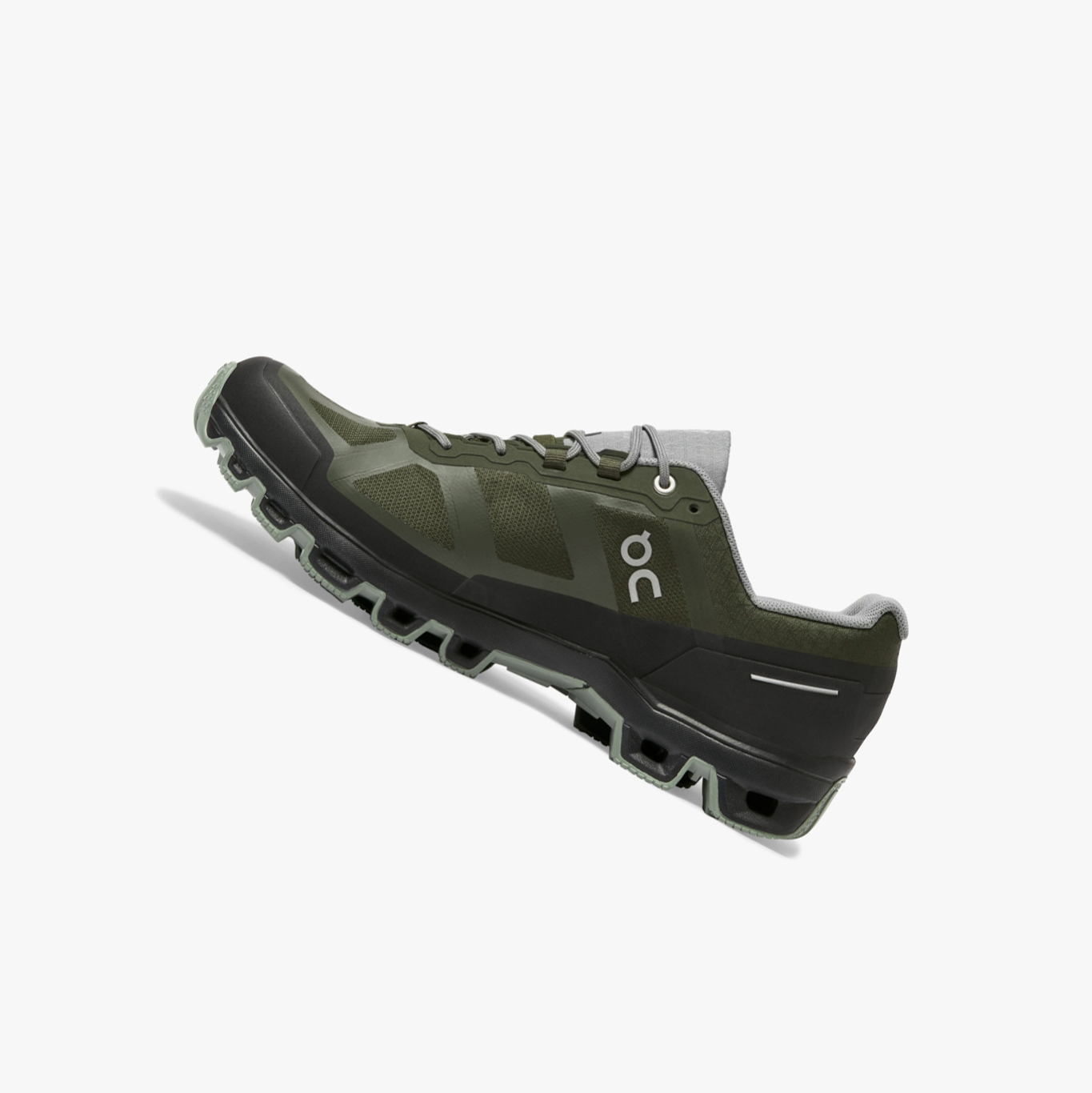 Green QC Cloudventure Waterproof Men's Trail Running Shoes | 0000014CA
