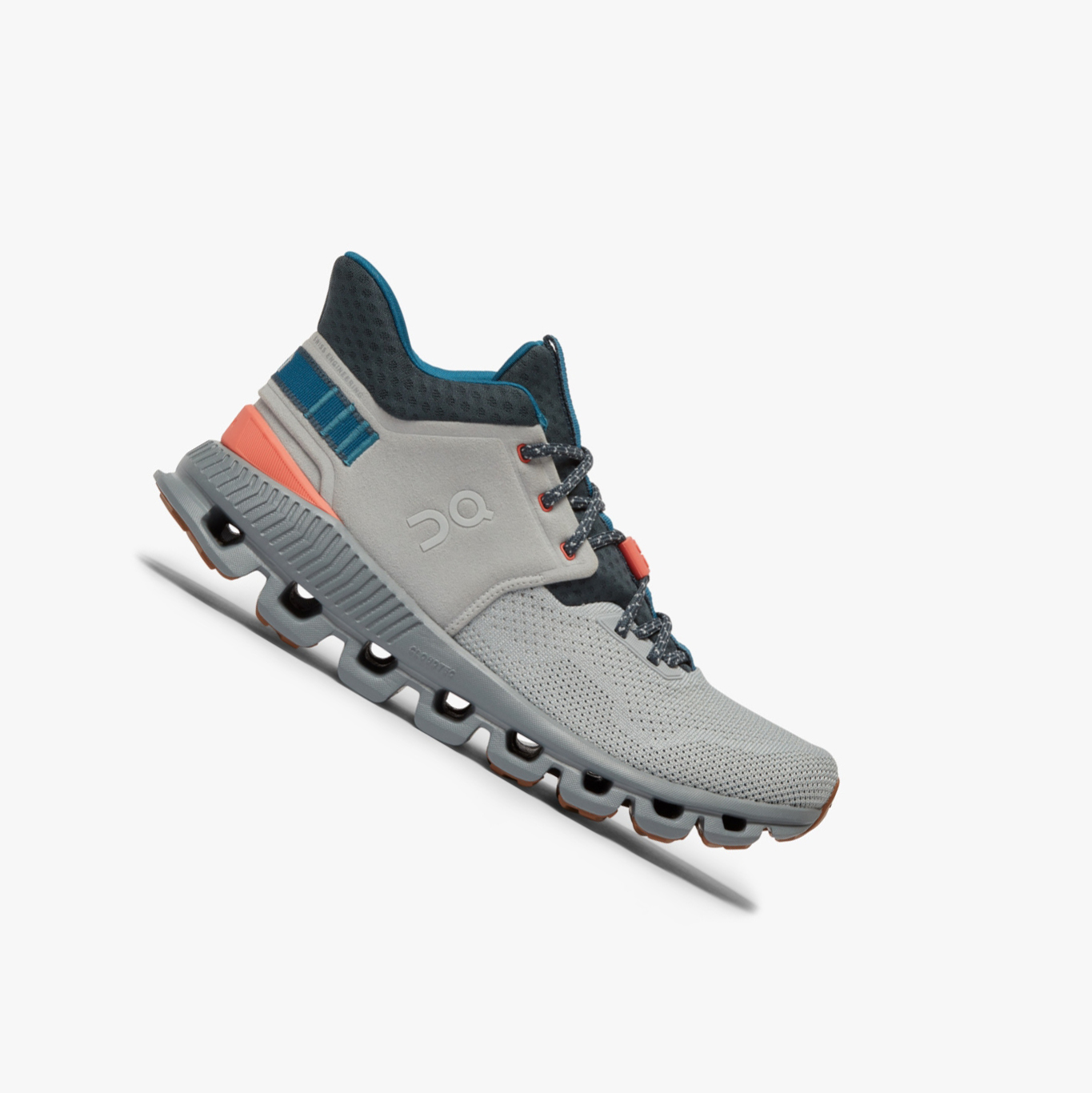 Grey QC Cloud Hi Edge Women\'s Road Running Shoes | 0000025CA
