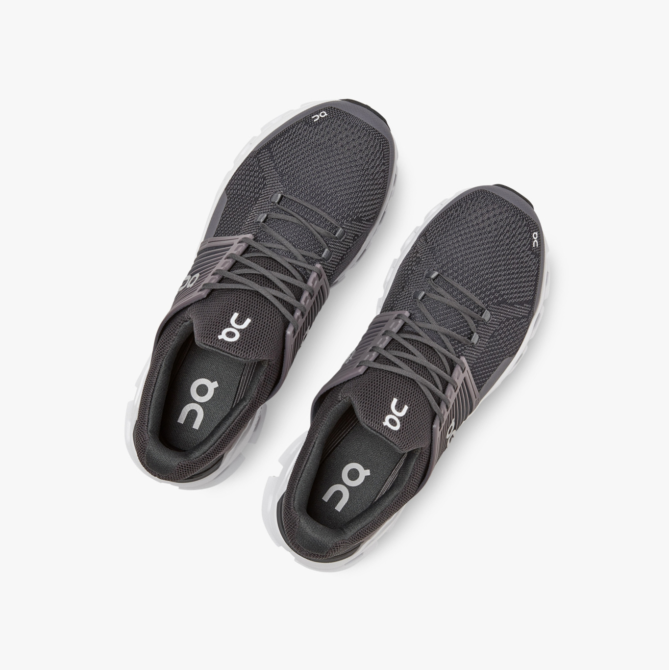Grey QC Cloudswift Men's Road Running Shoes | 0000016CA