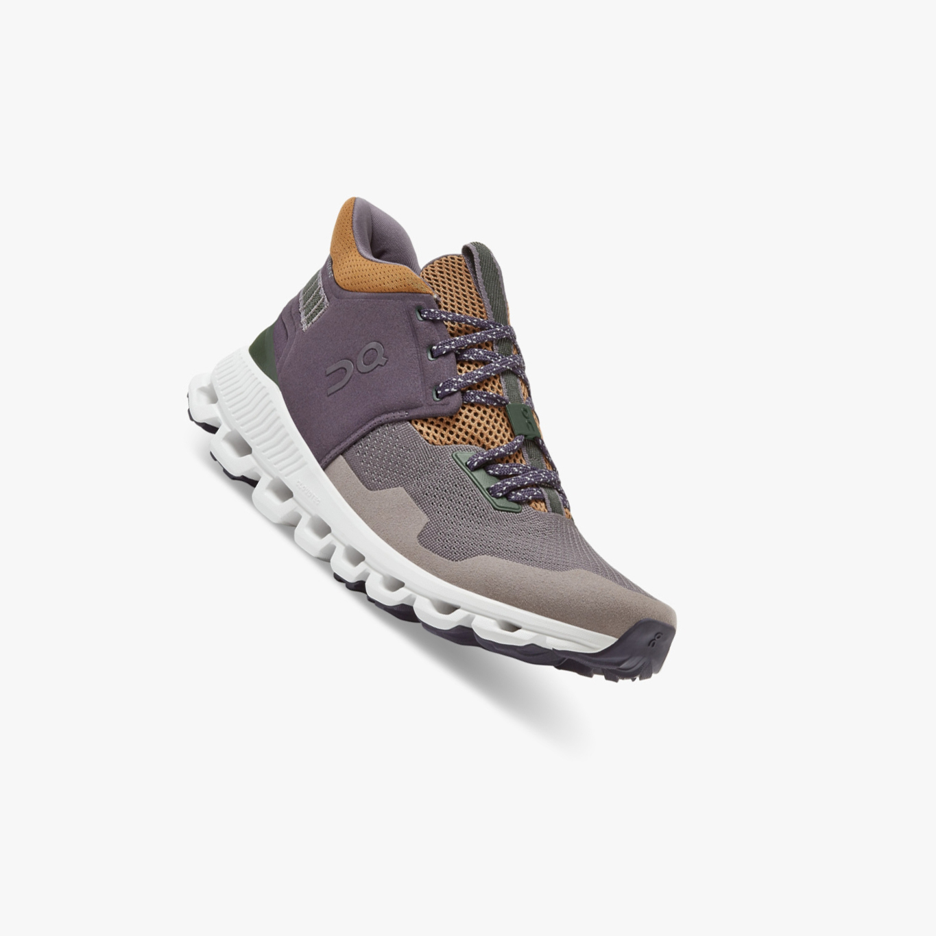 Purple QC Cloud Hi Edge Women's Road Running Shoes | 0000098CA
