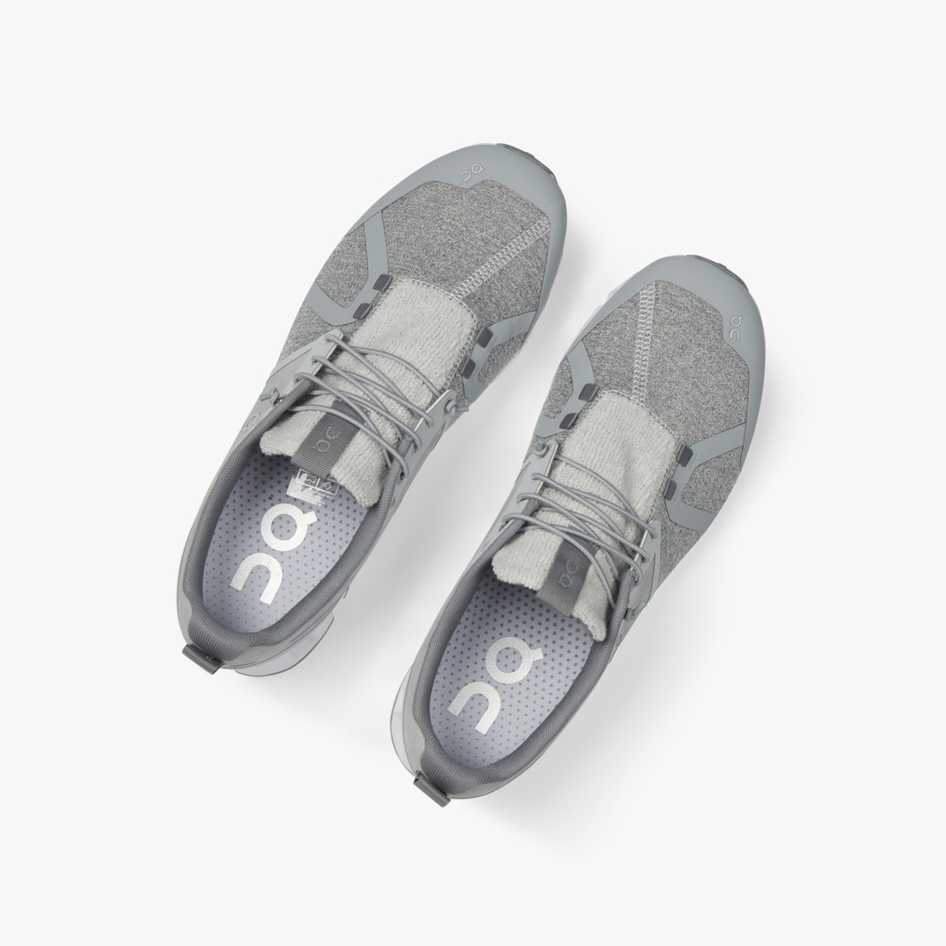 Silver QC Cloud Terry Men's Road Running Shoes | 0000053CA