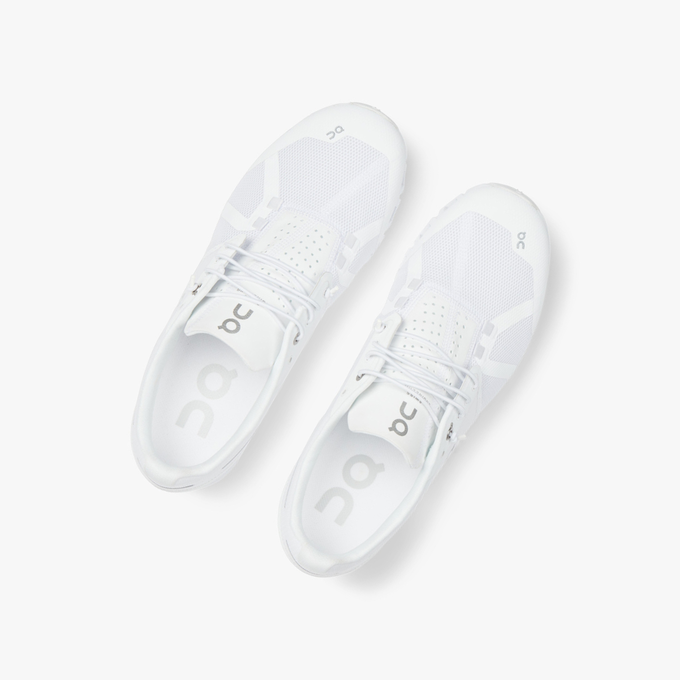 White QC Cloud Women's Road Running Shoes | 0000088CA