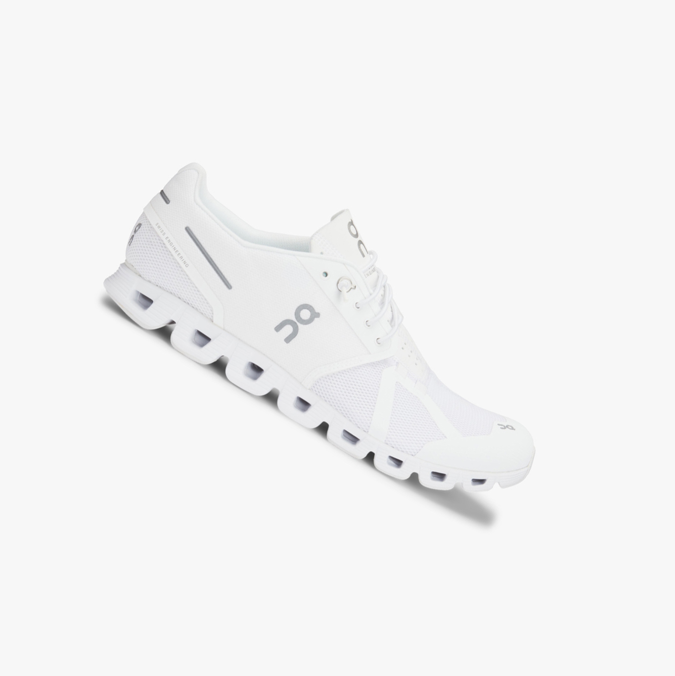 White QC Cloud Women\'s Road Running Shoes | 0000088CA
