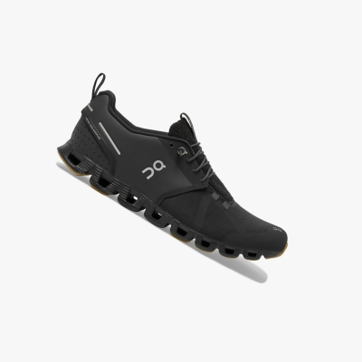 Black QC Cloud Terry Men's Road Running Shoes | 0000038CA