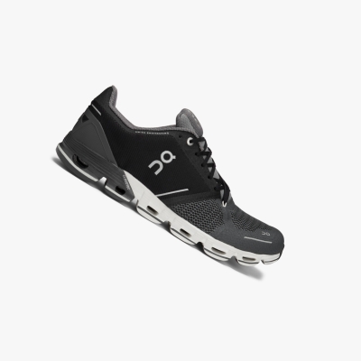 Black QC Cloudflyer Men's Road Running Shoes | 0000106CA