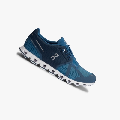 Blue QC Cloud Men's Road Running Shoes | 0000058CA