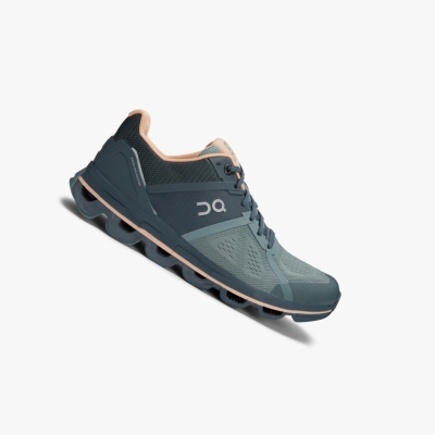 Blue QC Cloudace Women's Road Running Shoes | 0000103CA