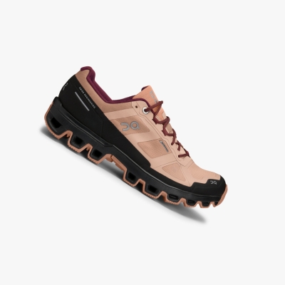 Brown QC Cloudventure Waterproof Women's Trail Running Shoes | 0000146CA