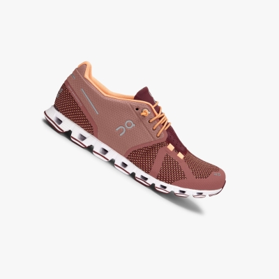 Burgundy QC Cloud Women's Road Running Shoes | 0000140CA