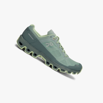 Green QC Cloudventure Women's Trail Running Shoes | 0000155CA