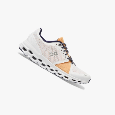 White QC Cloudstratus Women's Road Running Shoes | 0000048CA